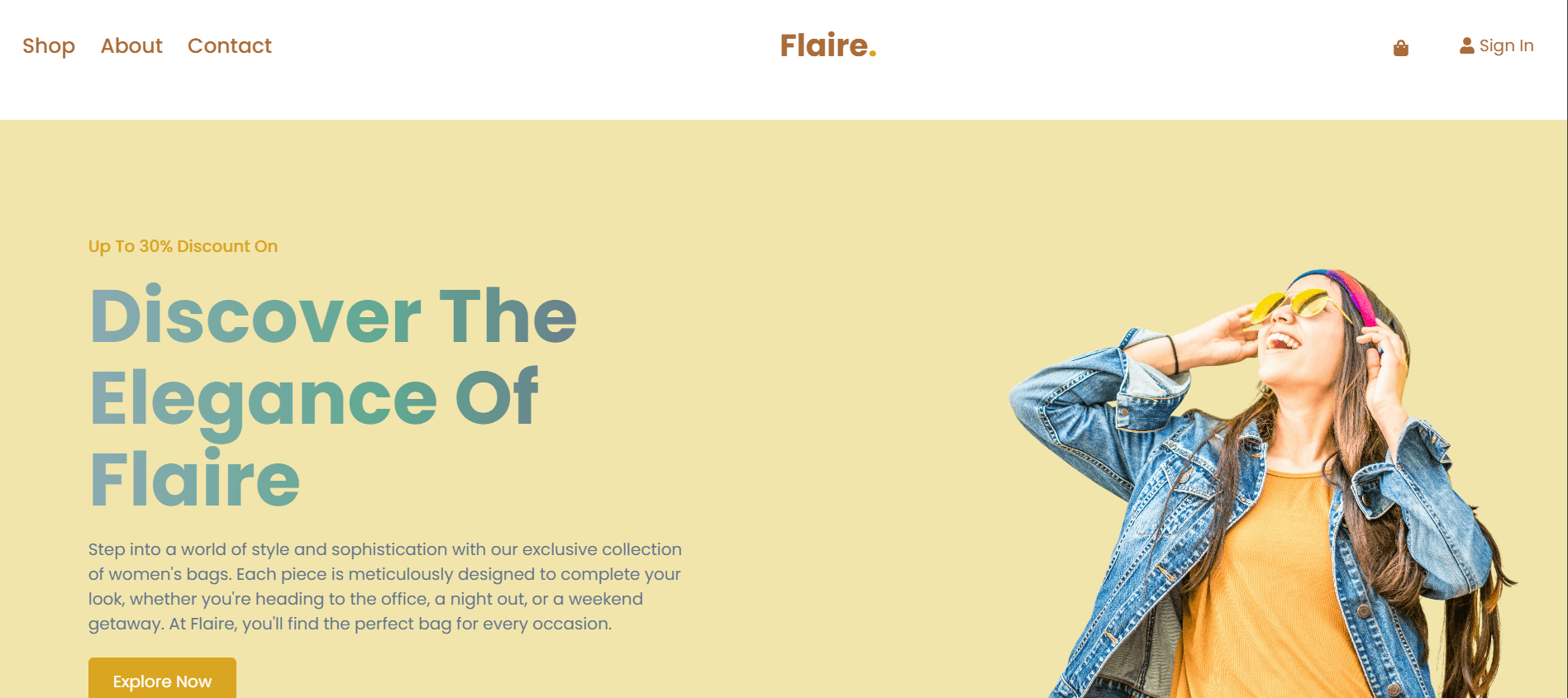  🛍️ Flaire Shop - MERN Stack + Vite